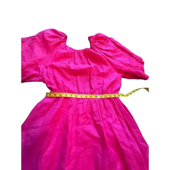 NWT A Loves A Pink Cotton Dress - Size L - Picture 5 of 16